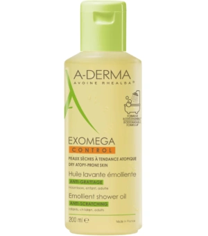 Aderma Exomega Control Emollient Shower Oil