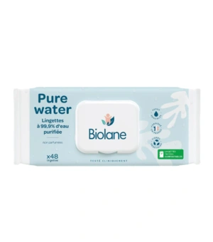 Biolane pure water wipes