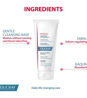 Ducray Argeal Sebum-Absorbing Shampoo