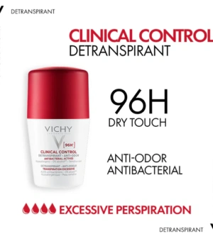 Vichy Deodorant Clinical Control For Men 50 ml