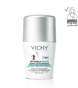 Vichy Deodorant Invisible Resist Dermo Detranspirant Deodorant for Women 50 ml